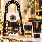 Zestaw prezentowy King perfumy 30ml i żel pod prysznic 60ml czarny złoty