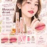 Błyszczyk do ust Yara różowy opalizujący naturalny blask
