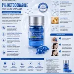 KORMESIC Kapsułki do pielęgnacji włosów 1% Ketokonazol 6 szt