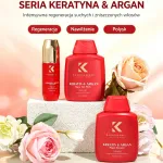 Seria keratyna & argan do regeneracji i nawilżenia włosów