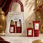 Zestaw prezentowy Amirat Al Oud perfumy 30ml i balsam 60ml czerwony