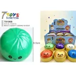 7 Toys Kolorowa Antystresowa Bułeczka 8,5 cm Zabawka Dotykowa