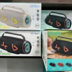 Głośnik bezprzewodowy przenośny OKOP KP-864 20W czarny/beżowy