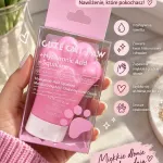 Krem do rąk Cute Cat Paw z kwasem hialuronowym i skwalanem różowy