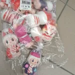 Zabawka Antystresowa Miękka Postać w Paskach 12 sztuk