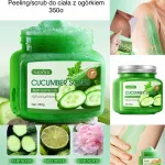 Peeling do ciała z ogórkiem 350g naturalny scrub SADÖER