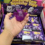 Halloween Squishy Toys fioletowa gniotka antystresowa