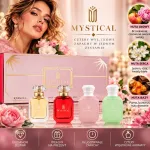 Zestaw perfum Mystical 4x30 ml z wyjątkowymi nutami zapachowymi