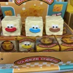 Zabawka Antystresowa Squeeze Cheese Kostka Serowa 3+ Kolorowa