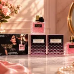 Zestaw perfum Valiant Pour Femme 2x60ml różowy flakon
