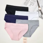 Majtki damskie Aina mix kolorów S/M L/XL wygodne i elastyczne
