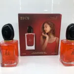 Zestaw perfum Hi 2x50ml z flakonem szklanym i czarną zakrętką