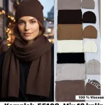 Komplet damski 55108 mix kolorów 12 szt. 100% wiskoza