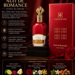 Perfumy Coincrhe D'Or Nuit de Romance 100ml czerwone luksusowe