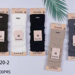 Getry Kaszmir Prążkowane One Size Mix Kolorów