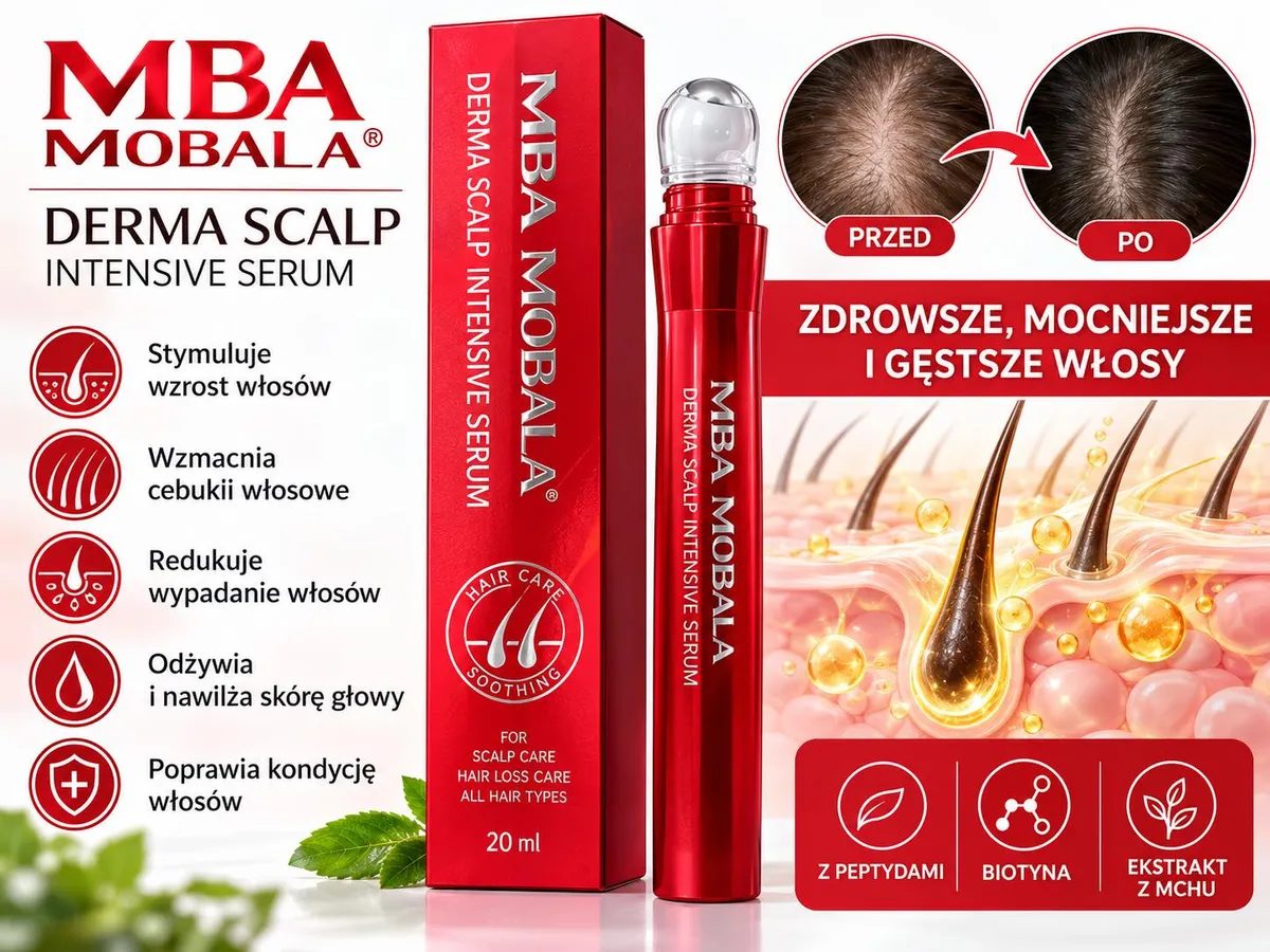 MBA Mobala Derma Scalp Intensive Serum 20 ml do skóry głowy