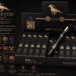 Majestic Noir perfumy męskie 35 ml czarne opakowanie