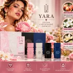 Zestaw perfum Yara 4 wyjątkowe zapachy w eleganckim opakowaniu