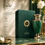 Perfumy Jade French Avenue 100ml zielona butelka luksusowy design