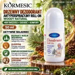 Körmesic Drzewny Dezodorant Antyperspiracyjny Roll-On 50 ml