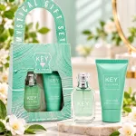 Zestaw prezentowy perfumy i balsam do ciała 30ml + 60ml zielony