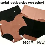 Bezszwowe majtki damskie 9924# w zestawie M/L/XL
