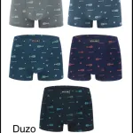 Bokserki męskie Pesail z nadrukiem, bawełna z elastanem, 4XL-7XL