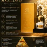 Perfumy Soleil d'Été 100ml ekskluzywny flakon złoty