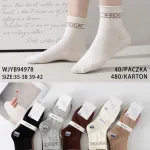 Skarpetki Pesail MOON bawełniane w paski mix kolorów 35-42