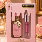 Kathy Kelly Eclaire Pink zestaw prezentowy perfumy i balsam do ust