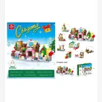 Klocki Christmas 6w1 zestaw 232 elementy świąteczne