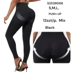 Legginsy Push-Up Czarne S,M,L modelujące sylwetkę