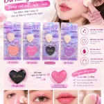 Blush do twarz makeup z gąbką 36 szt zestaw kolorów