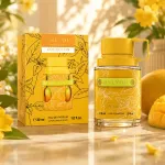 Perfumy Only You Collection 30ml żółte z motywem liści