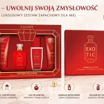 Luksusowy zestaw zapachowy Exotic czerwony 50 ml dla niej