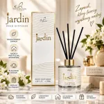 Perfumy z patyczkami Jardin 120ml z długotrwałym zapachem