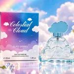 Perfumy Celestial Cloud 35ml Clive Dorris z flakonem w kształcie chmurki
