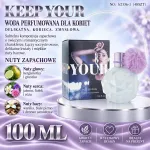 Keep Your Woda Perfumowana dla Kobiet 100 ml z różowym pomponem