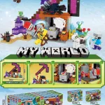 Klocki my world zestaw 4w1 z figurkami i narzędziami