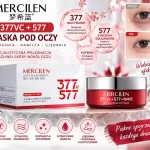 Mercilen 377VC + 577 Maska pod oczy z niacynamidem i kofeiną