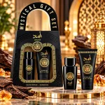 Zestaw Prezentowy ASAD Perfumy 30ml i Balsam do ciała 60ml czarno-złoty