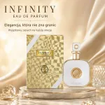 Infinity Eau de Parfum Perfumy 100 ml Elegancki Złoty Flakon