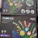 Flower Klocki Bukiet Kwiatów 478 elementów zestaw kreatywny