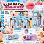 Zestaw Cute Lover krem do rąk i błyszczyk do ust o zapachu lodów