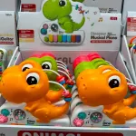 Dinozaur Edukacyjny Pianinko Muzyczne Kolorowe dla Dzieci