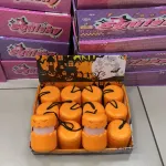 Lampion dynia pomarańczowa z czarnym sznurkiem Halloween