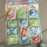 Zestaw kolorowych elastycznych zabawek Sticky Toy 20 sztuk