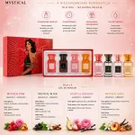 Zestaw 4 perfum Mystical 4x30ml w eleganckim opakowaniu