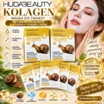 Hudabeauty Kolagen Maska do Twarzy z Ekstraktem ze Ślimaka