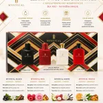 Mystical zestaw 4 wód perfumowanych 4x30ml elegancki prezent